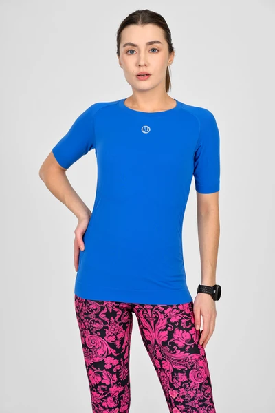 Breathable short sleeve shirt Ultra Cobalt