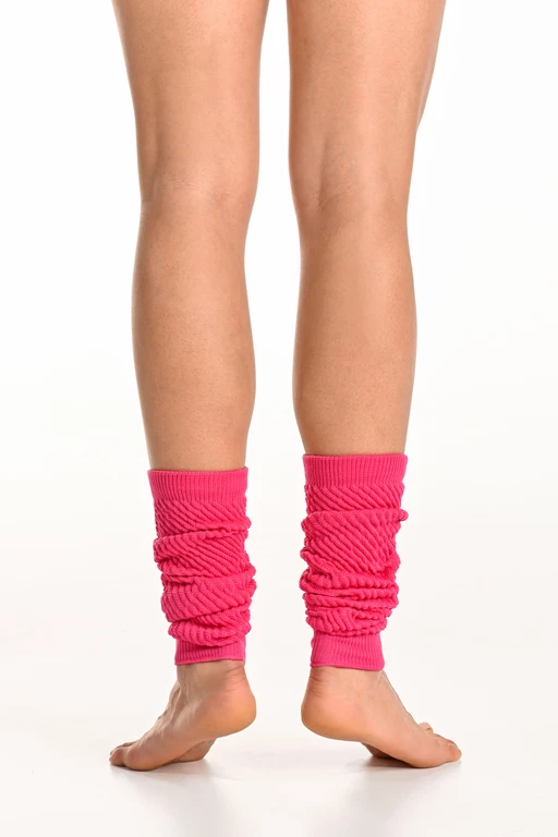 Women's leg warmers Dark Pink - Nessi Sportswear