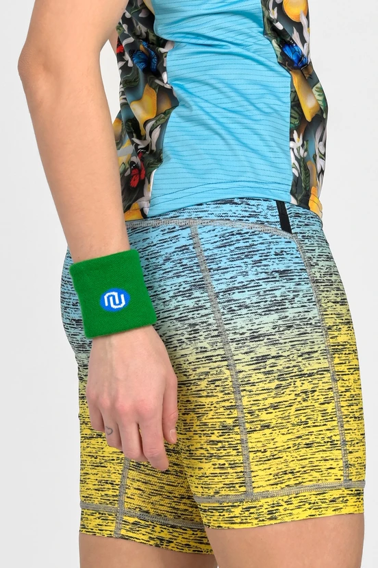 Cotton wristband 2 pcs Green - packshot
