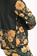 Designerska bluza sportowa Zip Sunflowers - packshot