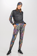 Designerska ocieplana bluza sportowa Zip Mosaic Indian Summer - packshot