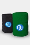 Frotka na rękę bawełniana 2 szt Green-Black