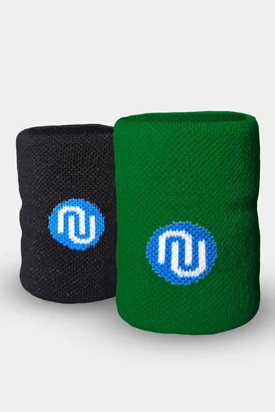 Frotka na rękę bawełniana 2 szt Green-Black