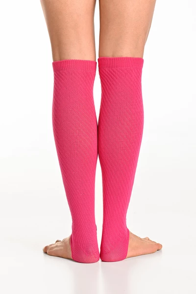 Women's leg warmers Dark Pink