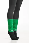 Women's leg warmers Green