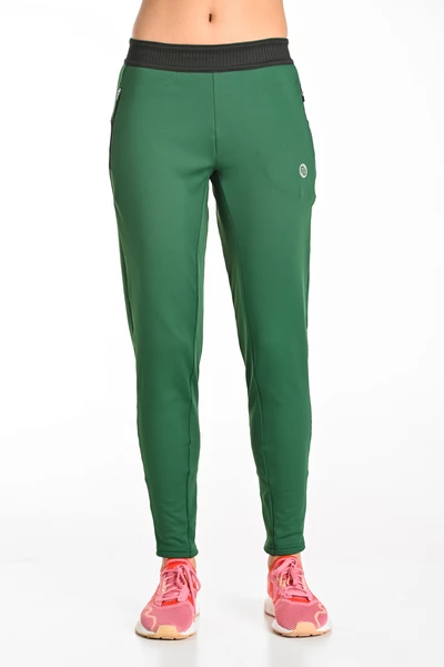 Insulated running pants Forest
