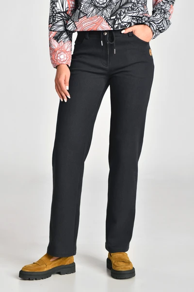 Jeansy damskie proste nogawki Black Denim II Gatunek