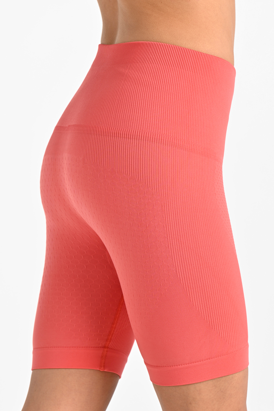 Krótkie legginsy multisportowe Ultra Coral Pink - packshot