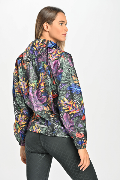 Women's windbreaker jacket Mosaic Indian Summer