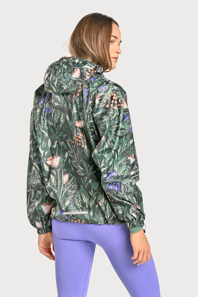 Women's windbreaker jacket Sage Forest