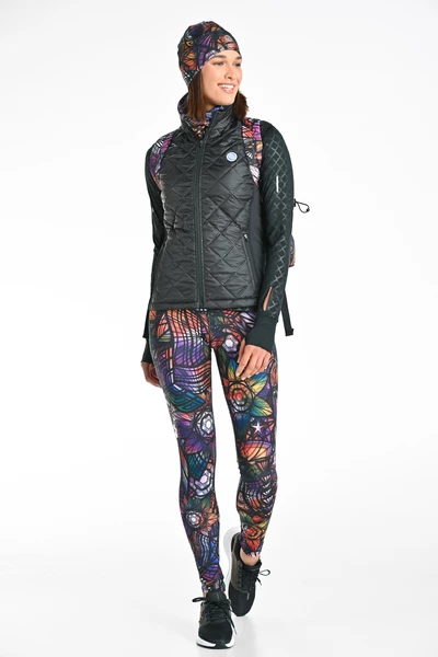 Legginsy petite z pasem Pro Mosaic Aurora