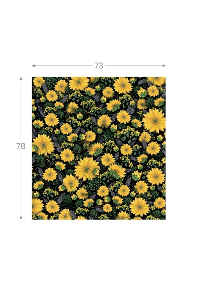 Small microfiber towel Sunflowers