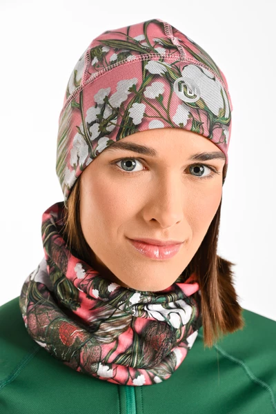 Multifunctional thermoactive snood Pink Fusion