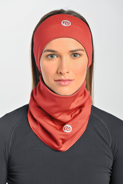 Multifunctional thermoactive snood Red