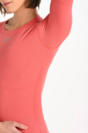 Oddychająca koszulka z krótkim rękawem Ultra Coral Pink - packshot