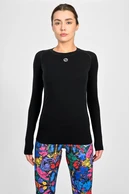 Oddychający longsleeve sportowy Ultra Black - packshot