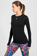 Oddychający longsleeve sportowy Ultra Black - packshot