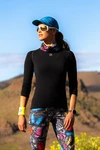 Oddychający longsleeve sportowy Ultra Black