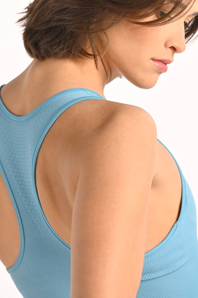 Breathable sports top Ultra Blue Sky