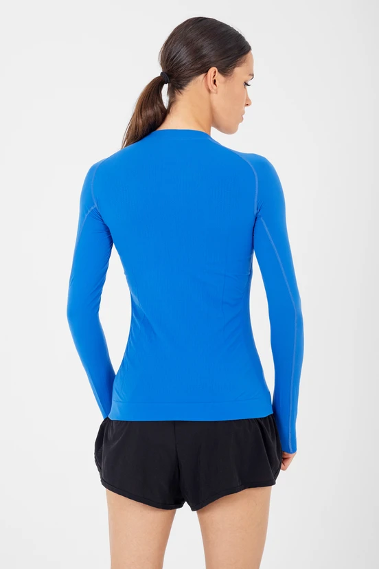 Oddychující sportovní dlouhý rukáv Ultra Cobalt - packshot