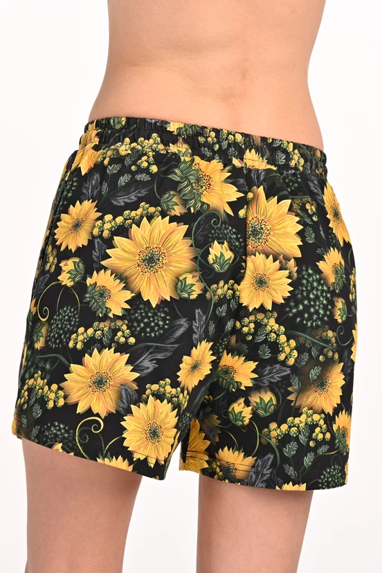 Organic cotton short Sunflowers - packshot