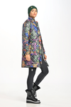 Women's quilted double-sided coat Mosaic Indian Summer