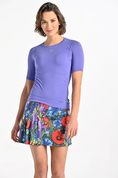 Pleated sport skirt with leggings Meadow Mosaic