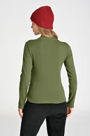 Ribbed cotton blouse Gwen Green - packshot