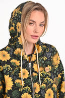 Rozpinana bluza bawełniana kangurek Sunflowers - packshot