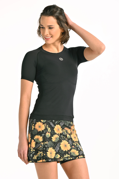 Running skirt with leggings Sunflowers