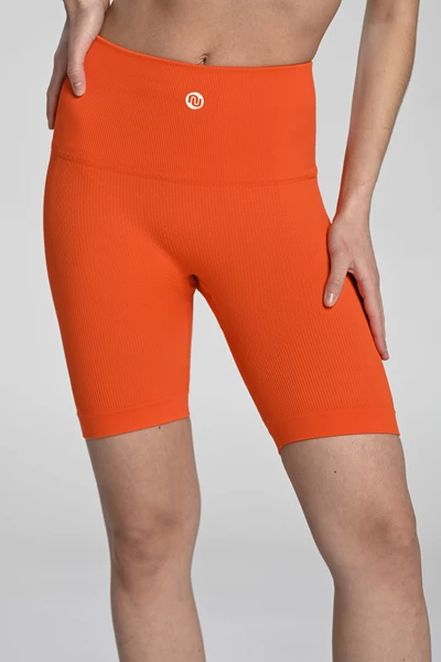 Short Breathable Multisport Leggings Ultra Orange