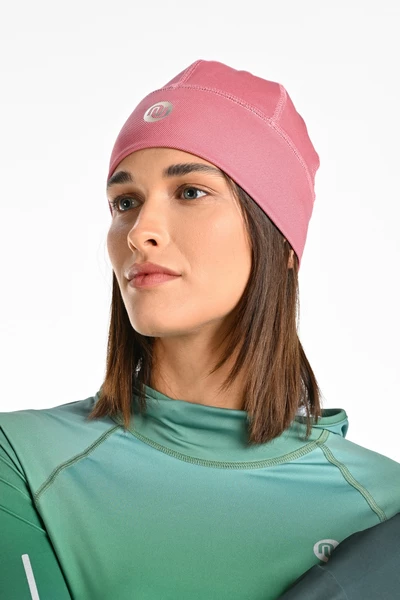 Short insulated hat Coral