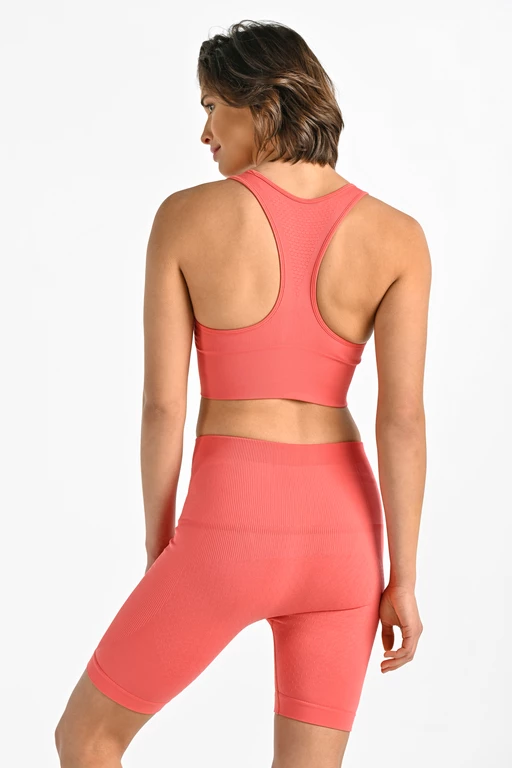 Short multisport leggings Ultra Coral Pink II Quality - Nessi