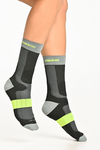 Trail X Ultra thermoactive socks Black-Neon Yellow