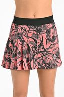 Spódnica sportowa z legginsami plisowana Ornamo Flower Coral - packshot