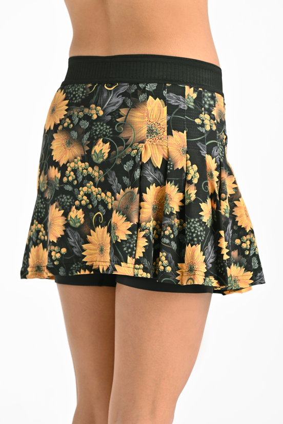 Spódnica sportowa z legginsami plisowana Sunflowers - packshot