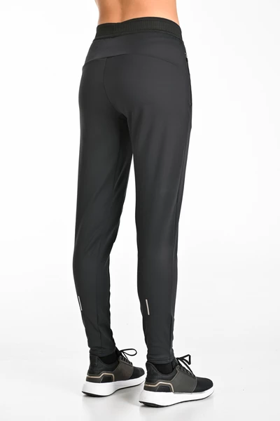 Insulated running pants Black