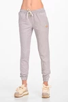 Petite cotton pants joggers Grey