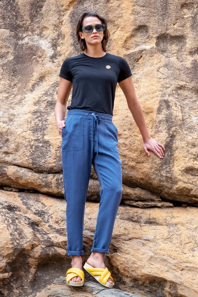 Women's Tencel&amp;#x2122; pants Navy