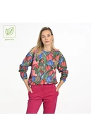 Women's organic cotton sweatshirt Tulips - packshot
