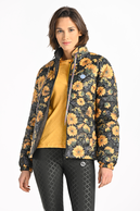 Women's quilted jacket Sunflowers - packshot