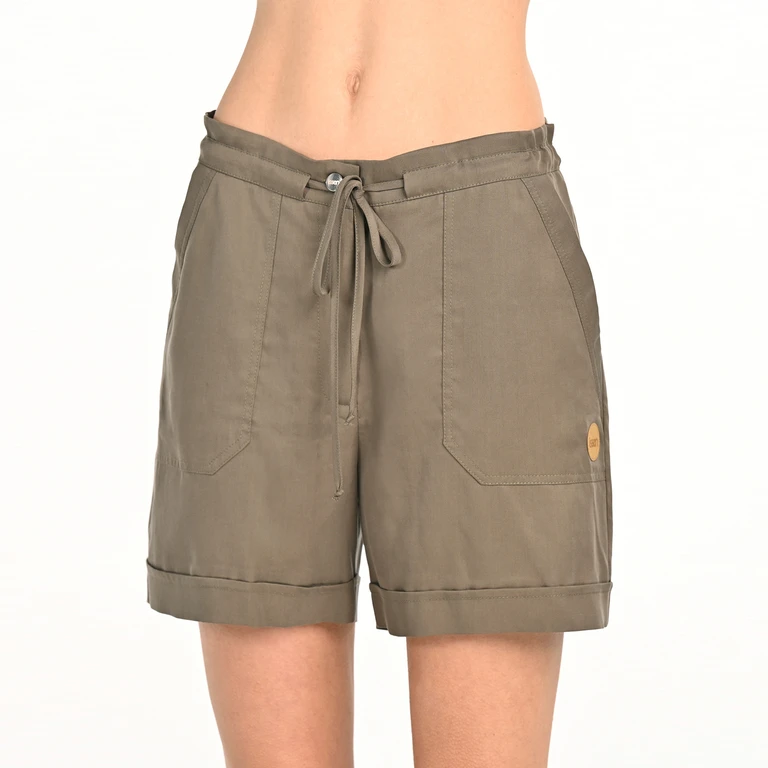 Women s shorts TENCEL Green Nessi Sportswear