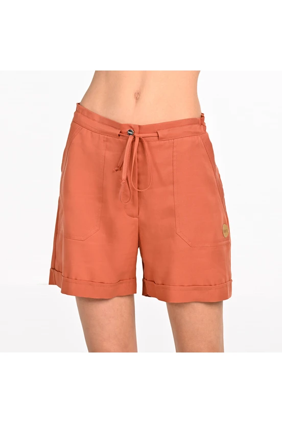 Women's shorts TENCEL&amp;#x2122; Rusty Orange - packshot
