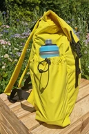 Women's sports backpack Yellow - packshot