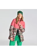 Women's winter jacket wool Frida Pink Fusion - packshot