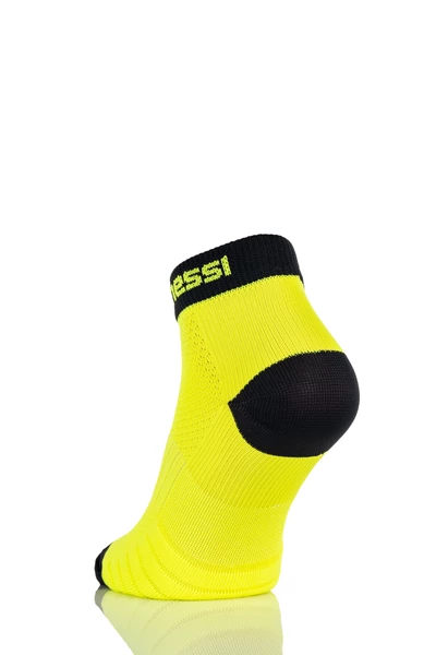 Seamless breathable socks Neo yellow-Black