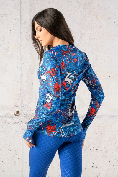 Bluza treningowa Zip - LBKZ-13F1