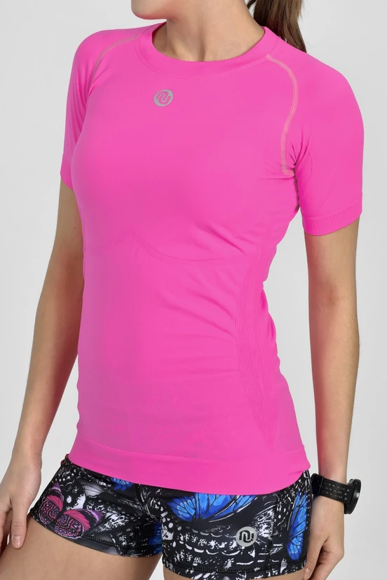 Breathable short sleeve shirt Ultra GloPink - packshot