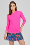 Breathable sports longsleeve Ultra GloPink