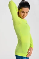 Breathable sports longsleeve Ultra GloYellow - packshot